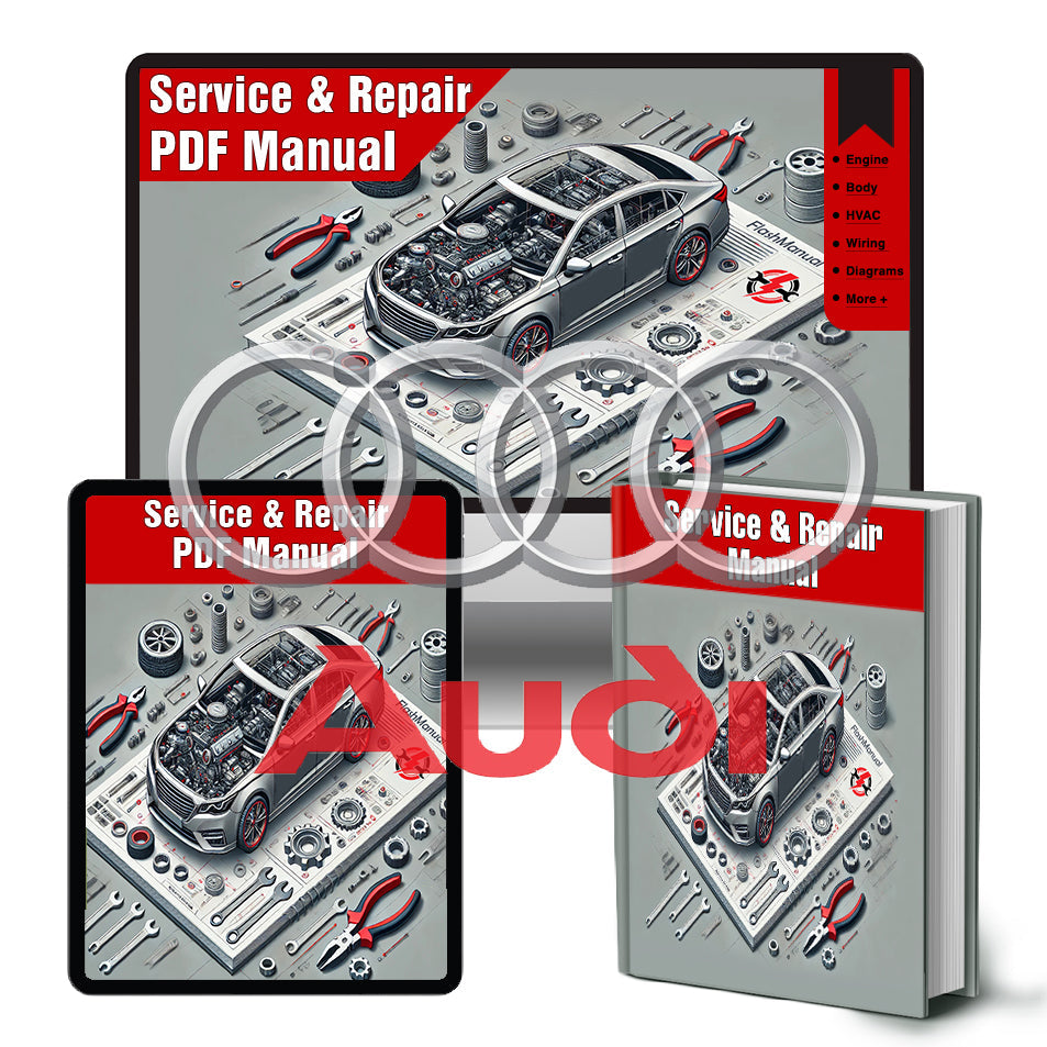 1991 AUDI Quattro OEM Service and Repair Workshop Manual