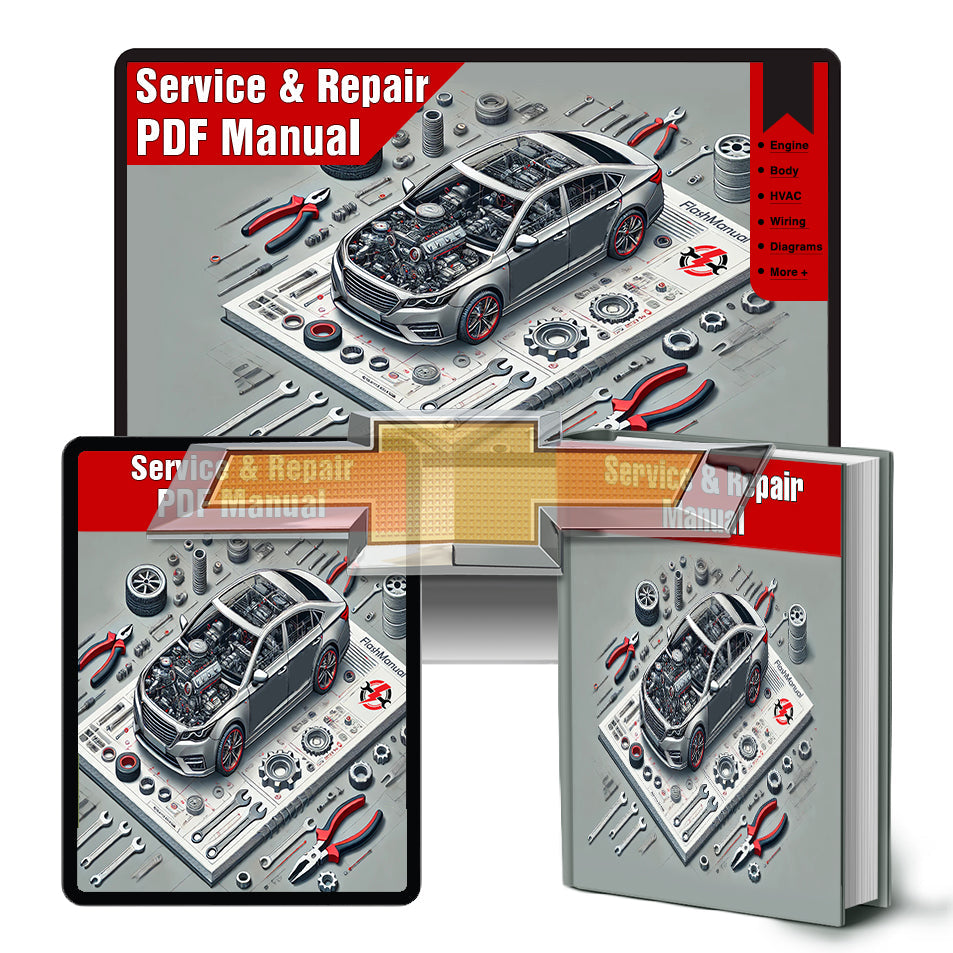 1986 CHEVROLET Corvette C4 Convertible OEM Service and Repair Workshop Manual