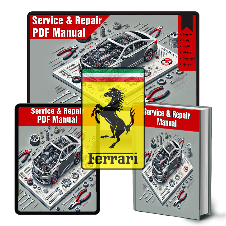 1980 FERRARI 400i OEM Service and Repair Workshop Manual