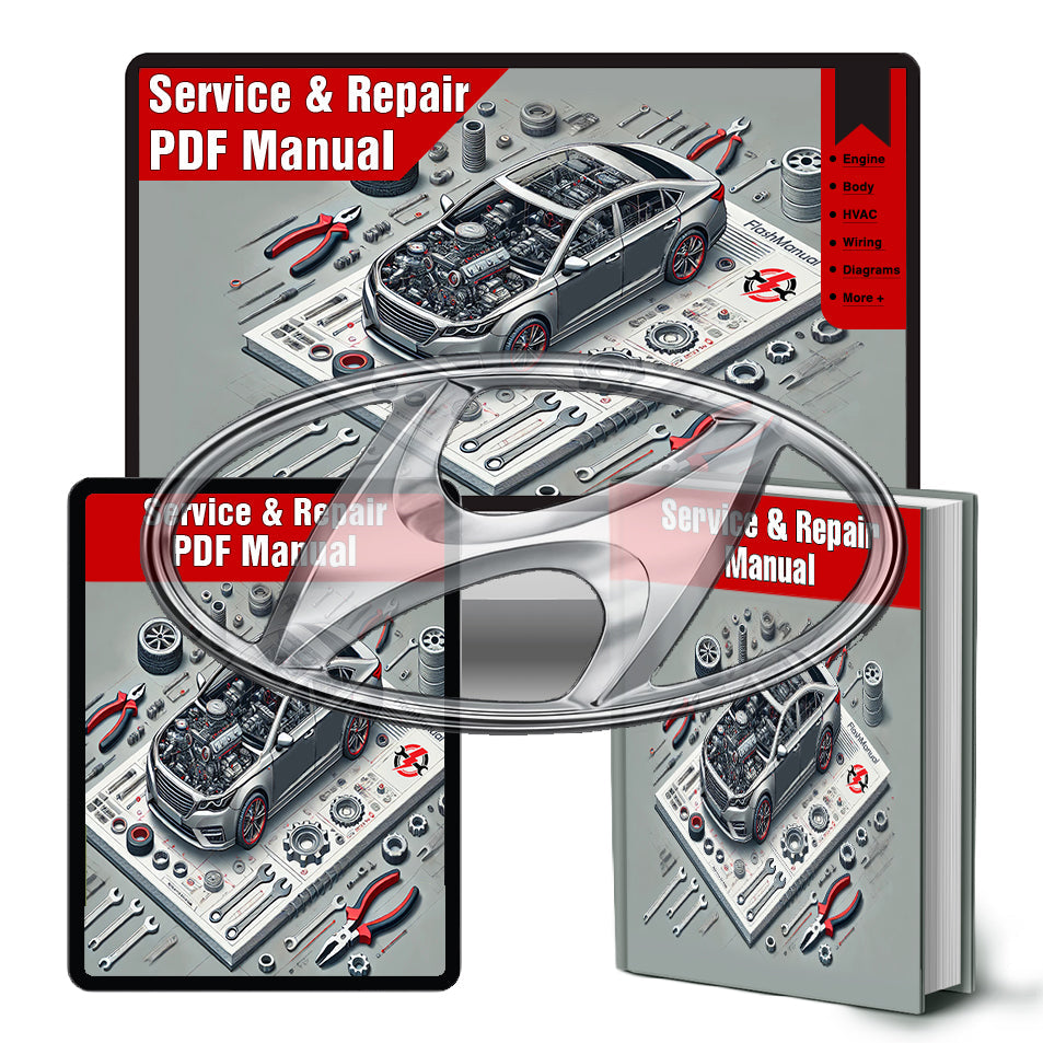 1995 HYUNDAI Scoupe OEM Service and Repair Workshop Manual