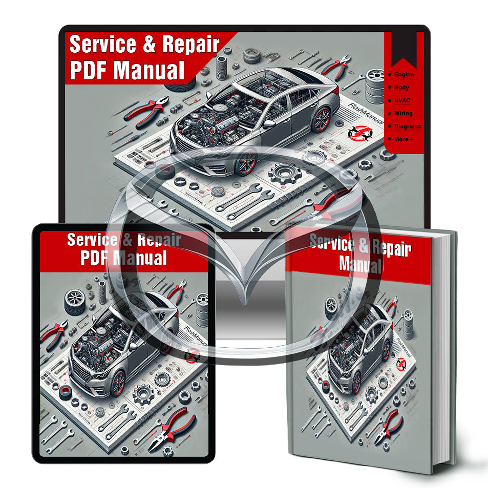 1991 MAZDA 323 (BG) Hatchback OEM Service and Repair Workshop Manual