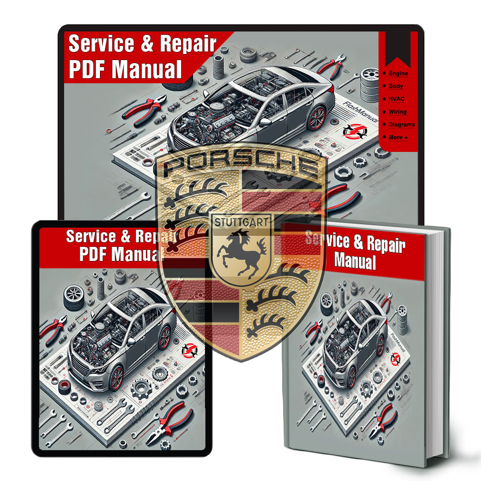 1989 PORSCHE 911 Turbo "Flachbau" (930) OEM Service and Repair Workshop Manual