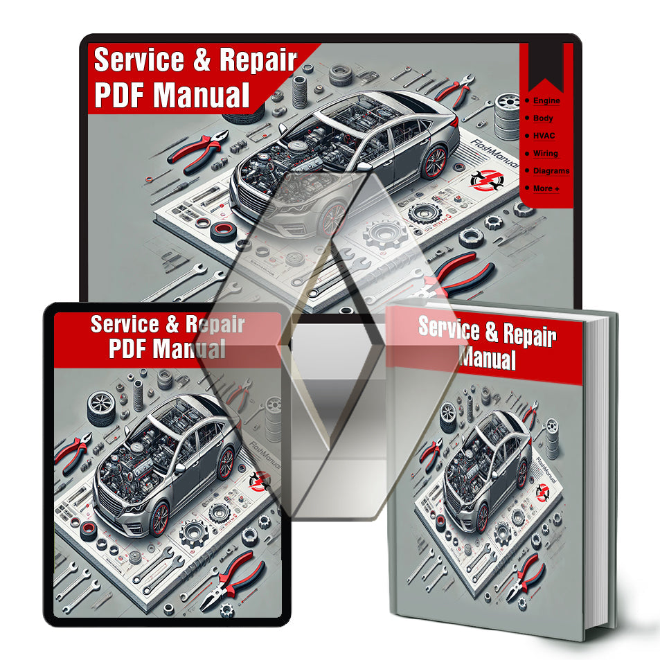 2016 RENAULT Megane GT 5 Doors OEM Service and Repair Workshop Manual