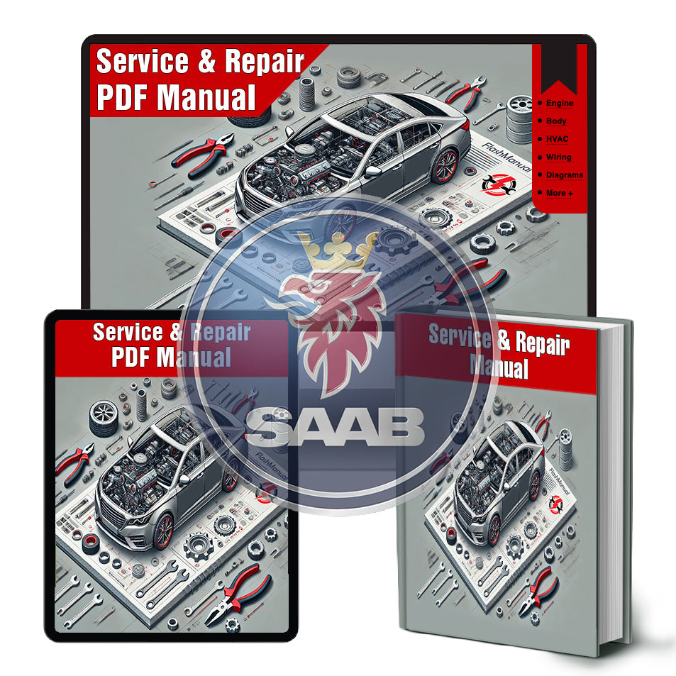 1987 SAAB 90 OEM Service and Repair Workshop Manual